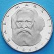 Монета ФРГ 5 марок 1983 год.  Карл Маркс.
