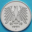 Монета ФРГ 5 марок 1991 год. F