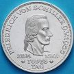 Монета ФРГ 5 марок 1955 год. Фридрих Шиллер. Серебро.