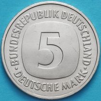 ФРГ 5 марок 1982 год. G