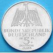 Монета ФРГ 5 марок 1971 год. Альбрехт Дюрер. Серебро