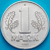 ГДР 1 марка 1982 год. А. BU