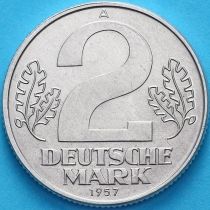 ГДР 2 марки 1957 год.