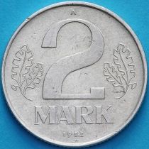 ГДР 2 марки 1982 год. XF