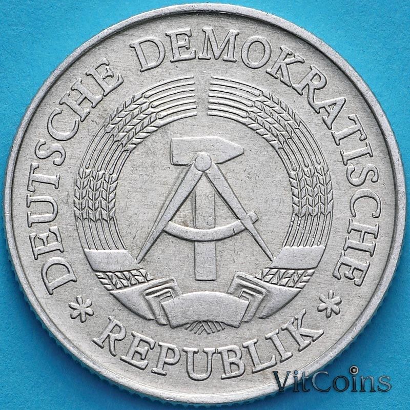 Монета ГДР 2 марки 1982 год. А. XF Монета ГДР 2 марки 1982 год. А. XF