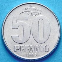ГДР 50 пфеннигов 1973 год.