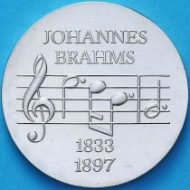 ГДР 5 марок 1972 год. Иоганнес Брамс