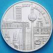 Монета ГДР 10 марок 1974 год. 25 лет образования ГДР. Серебро