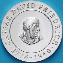 ГДР 10 марок 1974 год. Каспар Давид Фридрих. Серебро.