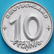 ГДР 10 пфеннигов 1950 год. Е