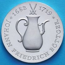 ГДР 10 марок 1969 год. Иоганн Фридрих Боттгер. Серебро.