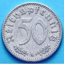 Германия 50 пфеннигов 1935 год. Монетный двор A.