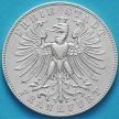 Монета Франкфурт 1 талер 1862 год. Стрелковый фестиваль.