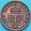 Монета Пруссия 2 пфеннига 1867 год. В