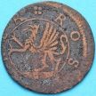 Монета Росток 1 пфенниг 1782 год.