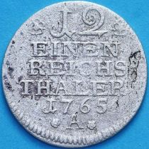 Пруссия 1/12 талера 1765 год