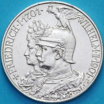 Пруссия 2 марки 1901 год. 200 лет Пруссии