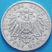 Монета Германии 5 марок 1902 год. Серебро G.