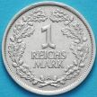 Монета Германии 1 рейхсмарка 1925 год. Серебро. А.