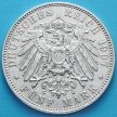 Монета Германии 5 марок 1907 год. Серебро Е.