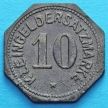 Монета Германии 10 пфеннигов 1917 год. Нотгельд Бамберг.