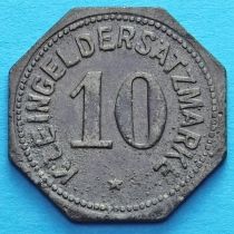 Германия 10 пфеннигов 1917 год. Нотгельд Бамберг.