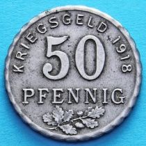 Германия 50 пфеннигов 1918 год. Нотгельд Гельзенкирхен.