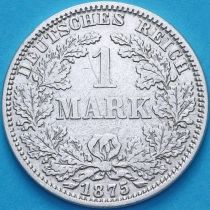 Германия 1 марка 1875 год. D