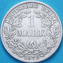 Германия 1 марка 1876 год. D