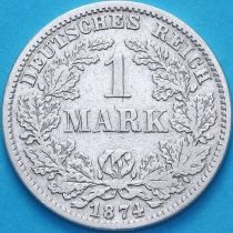 Германия 1 марка 1874 год. D