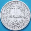 Монета Германия 1 марка 1875 год. G