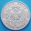 Монета Германии 5 марок 1902 год. Серебро А. №2.