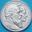 Монета Баден, Германия, 2 марки 1906 год. Фридрих I и Луиза Прусская. Серебро.
