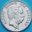 Монета Германия Саксония 2 марки 1901 год. Серебро.