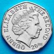 Монета Джерси 50 пенсов 2009 год. Замок Гросне.