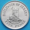 Монета Джерси 5 пенсов 1985 год. Сеймур Тауэр.
