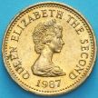 Монета Джерси 1 фунт 1987 год. Сент-Оуэн.
