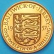 Монета Джерси 1/12 шиллинга 1957 год. Пруф