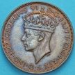 Монета Джерси 1/24 шиллинга 1937 год.