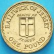 Монета Джерси 1 фунт 1987 год. Сент-Оуэн. аUNC
