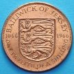 Монета Джерси 1/12 шиллинг 1966 год. 900 лет битве при Гастингсе.