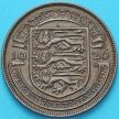 Монета Джерси 1/24 шиллинга 1926 год.
