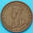 Монета Джерси 1/12 шиллинга 1933 год. Георг V.