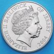 Монета Джерси 5 фунтов 2004 год. Джон Фишер.