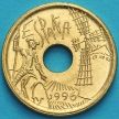 Монета Испания 25 песет 1996 год. Кастилья-ла-Манча UNC