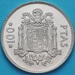 Монета Испания 100 песет 1975 год.