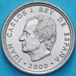 Монета Испания 10 песет 2000 год.  Последний выпуск.