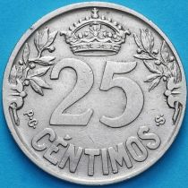 Испания 25 сентимо 1925 год.