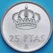 Монета Испания 25 песет 1983 год.
