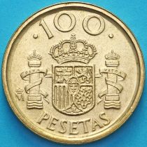Испания 100 песет 1992 год.